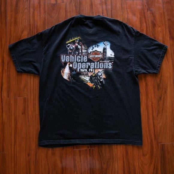 2007 Harley Davidson York Pa Pocket T-Shirt - Picture 4 of 5